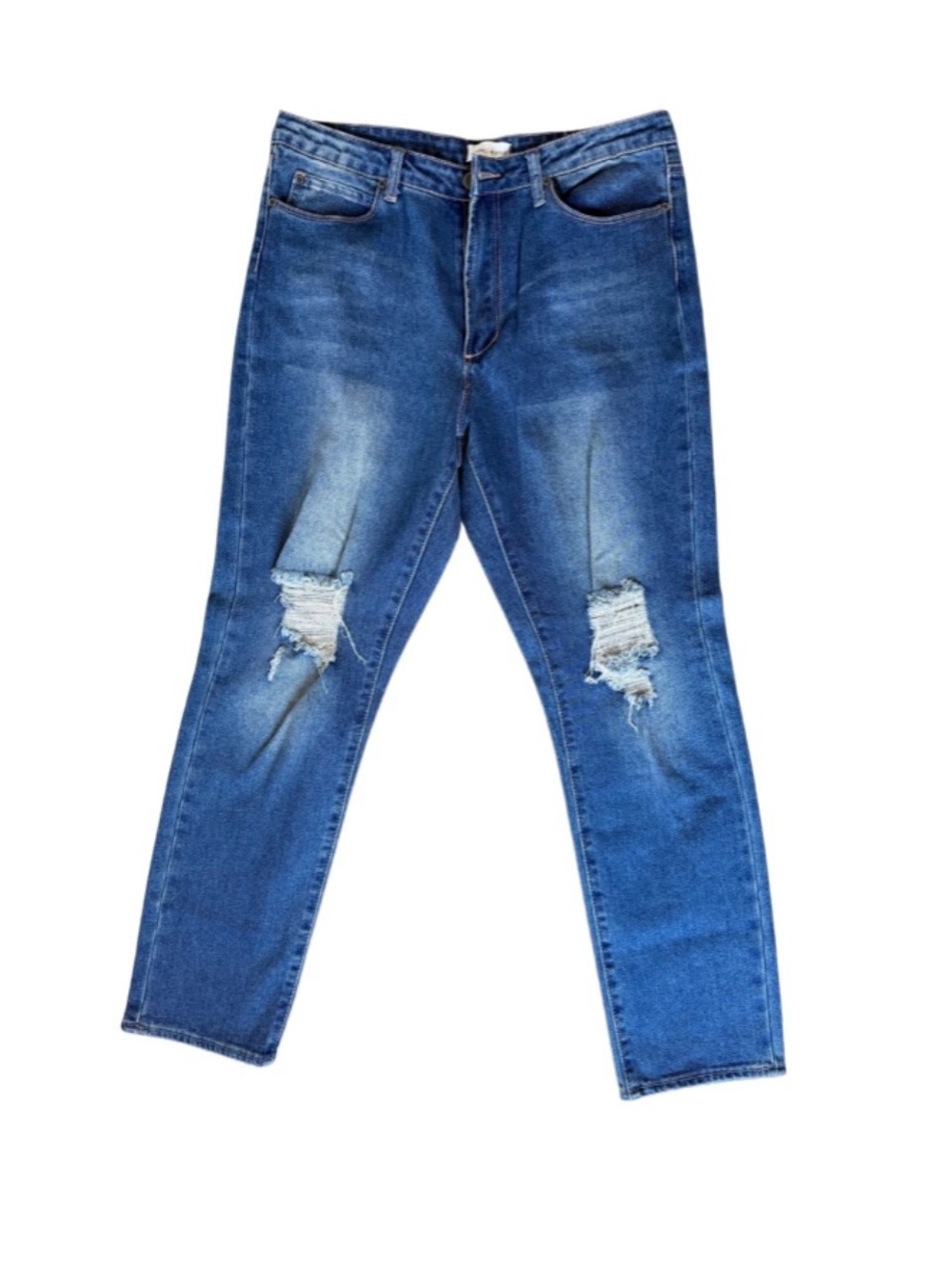 Kendall & Kylie Distressed Boyfriend Jeans